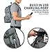Totalpac - 35L Hiking Daypack Backpack - 11oz - Ripstop Nylon - 11 Pockets - Traveling & Hiking