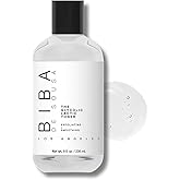 Biba De Sousa The Glycolic Lactic Toner - Exfoliating Toner with AHA, Hyaluronic Acid, and Aloe Vera - Illuminates Skin Complexion Without Excessive Drying (8 oz)