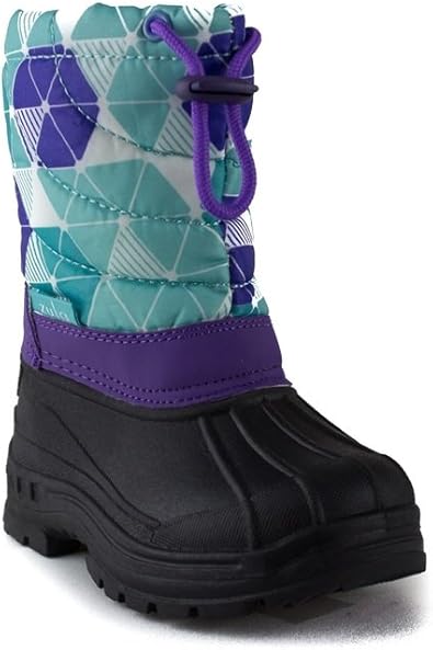 girls teal snow boots