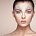 BBTO Set of 6 Face Gems Stickers Breast Body Jewelry Stickers Crystal Nipple Tattoo Stickers for Festival Rhinestone Decorations