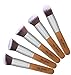 BS-MALL(TM) Premium Synthetic Kabuki Makeup Brush Set Cosmetics Foundation Blending Blush Eyeliner Face Powder Brush Makeup Brush Kit (Bamboo Silver)