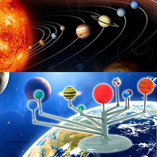 HANYI Toys, Simulation Solar System Planetarium Model Kit Children's Educational Toys (1 Set)