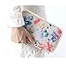 Ac.y.c Women's Zip ID Case, ID Case Wallet, Key Coin Pouch, Keychain Purse (Cow)