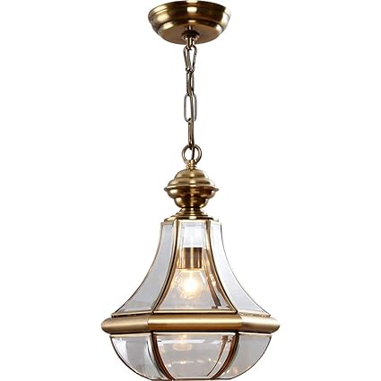 Amazon Com American Copper Pendant Lighting Modern Led Adjustable