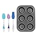 Kids Disney Frozen Starter Bakeware, 4-Pc. Cupcake Set with Supplies: Baking Tray, Spatula, Spoon, Baking Brush