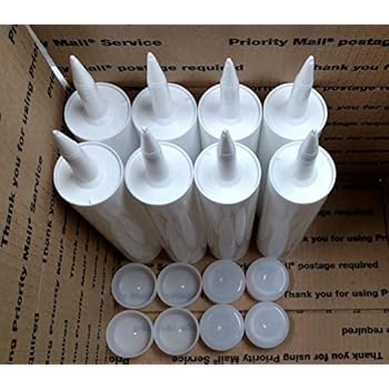 Reusable Empty Caulk Tube - REFILLABLE CAULKING Cartridge 10 Oz. - 3