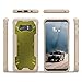 Zizo Proton 2.0 Series Compatible with Samsung Galaxy Note 8 Case Military Grade Drop Tested with Tempered Glass Screen Protector TAN CAMO Green