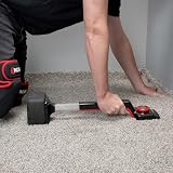 ROBERTS 10-422BK Deluxe Carpet Knee Kicker 17.5-21.5 Inch Adjustable Black view 2