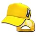 DECKY Solid Trucker Cap, Yellow