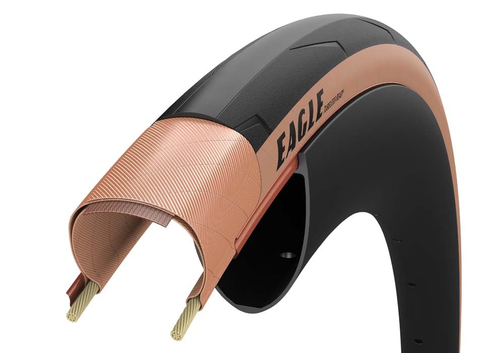 Goodyear Eagle Tubeless 32-622 (700x32) tanwall, Black/Tan