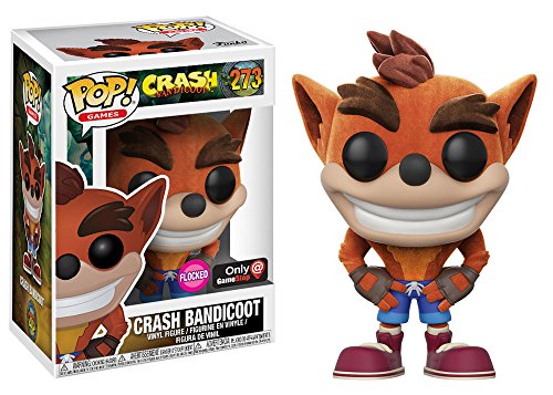 Funko POP! Games Crash Bandicoot #273 (Flocked)