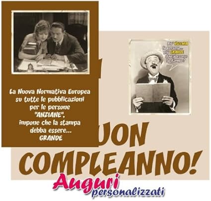 Bombo Biglietto Auguri Scherzoso Ed Ironico Compleanno Di Un Amico La Nuova Normativa Europea Amazon It Giochi E Giocattoli