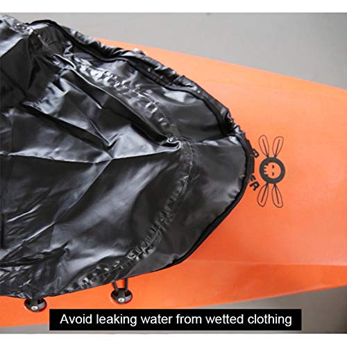 Cockpit Kayaking Spray Skirt,Kayak Spray Skirts Special Waterproof Sprayskirt Splash-Proof Apron Kayaking Accessories - Thumbnail 4