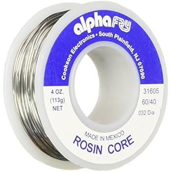 Alpha Metals #am31605 4oz.032elec Lead Solder