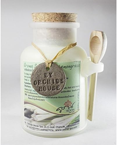 Natural Salt scrub Body Essential Lemongrass SS001 for Spa Aromatherapy