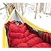 Klymit Insulated Hammock V Sleeping Pad for Camping, Lightweight Hiking and Backpacking Air Bed for Cold Weather, Red