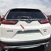 Beautost for Honda 2017 2018 2019 2020 2021 2022 CR-V CRV ABS Chrome Rear Trunk Lid Molding Trim