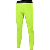 Runhit Boys Compression Leggings Youth Athletic Tights Basketball Compression Pants Boys Base Layer Pants Sports Legging