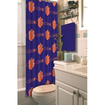 Amazon Com Ncaa Clemson University Decorative Bath Collection