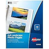 Avery Horizontal Photo Pages, Acid Free, 4 x 6 Inches, 10 photo pages (13406)