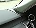 For Landrover Range Rover Sport RR Sport 2014-2017 Carbon Fiber Style ABS Plastic Dashboard Side Vent Decoration Cover Sticker Trim