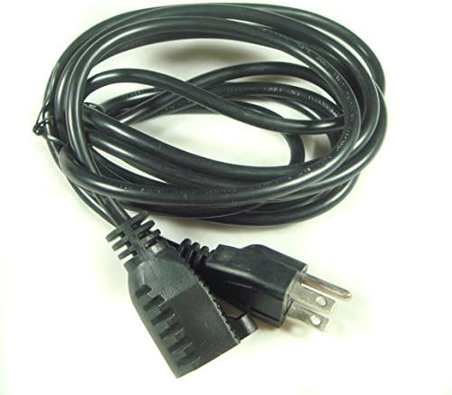 Hanvex HAX10G 18 AWG 3 Prong AC Power Extension Cord, Male to Female, 10 Amp Max, 10 ft