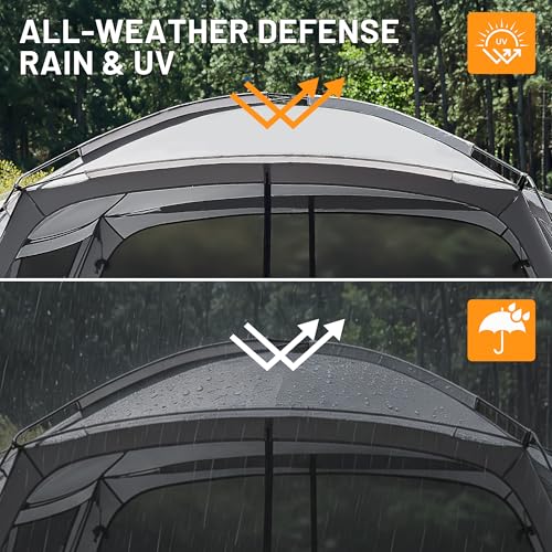 TIMBER RIDGE 15x10 FT Screen House Gazebo Review: Hexagonal Shelter with Double-Woven Mesh image 21