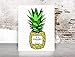 Glam Decor Pop Art Pineapple Fashion Wall Art Print Poster - Urban Pop Art, French, Vintage, Art Deco 629