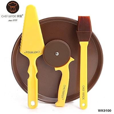 N J Z Y Pizza Making Kit 4-Piece Pizza Pro Set