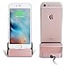 iPhone Charger Dock,Red Gem Charge and Sync Stand for iPod,iPhone 5 5s 6 6s plus iphone SE with Charger Cable (Rose gold)