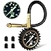 HUANZHAN Heavy Duty Tire Pressure Gauge (0-60 PSI) - Certified ANSI B40.1 Accurate with Large 2