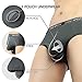 DAVID ARCHY Men's 4 Pack Micro Modal Separate Pouch Briefs with Fly (M, Dark Gray)