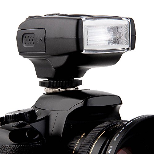 image for Opteka IF-500 TTL Auto-Focus Dedicated Flash (IF-500) with LCD Display