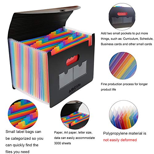 6 24+Expanding+Cover+Accordian+Organizer