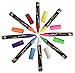 8pcs 6mm Highlighter Fluorescent Liquid Chalk Marker Pen White Board Ink