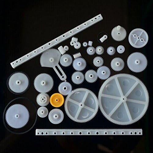 34 kinds of rack and pinion gear bag toy model pulley plastic worm gear reducer for arduino diy kit