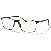 MERRY'S Fashion Blue Light Blocking Glasses - Reading Glasses Metal Frame Spring Hinge Readers for Men Eyeglasses