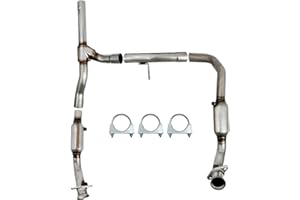 LoftMarte Left Right Catalytic Converter Compatible with For-d F150 5.4L V8 2004-2008 Lincoln Mark LT RWD ONLY 5.4L V8 2006-2008 Direct Fit