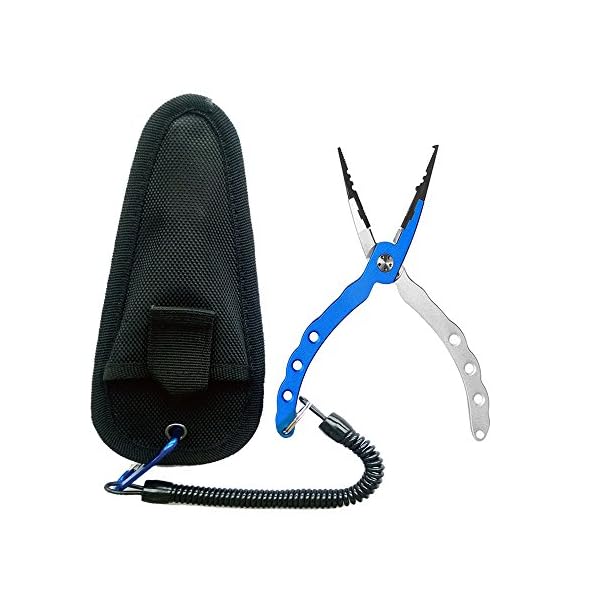 LixRix-Auto-open-Rustproof-Fishing-Pliers-Braid-Line-Cutter-and-Hook-Remover-Split-Ring-Pliers-with-Sheath-6-Types-Avaiable