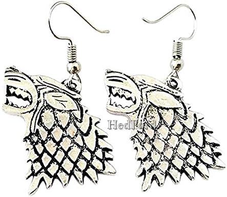 HedFord Game of Thrones Earring Stark Got Gifts - Game of Thrones Jewelry Earring Stark