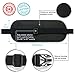 Travel Money Belt Passport Holder w/ RFID Blocking - Sleek Hidden Waist Wallet