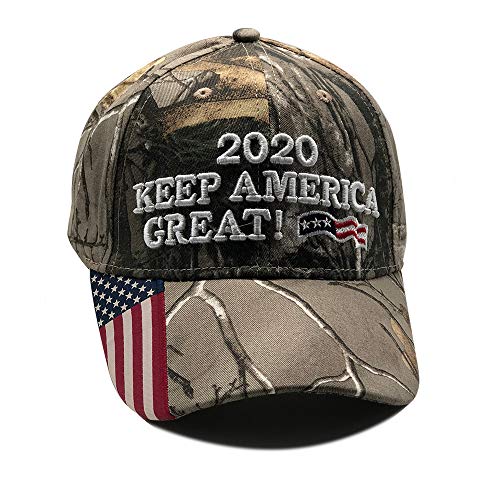 Donald Trump Hat 2020 Keep America Great Camo MAGA Hat Adjustable Baseball Hat - Thumbnail 2