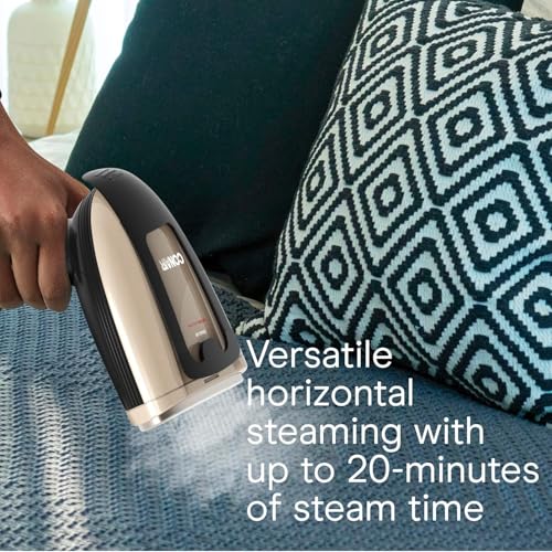 Conair Handheld Garment Steamer for Clothes, Turbo ExtremeSteam 1875W, Portable Handheld Design, Strong Penetrating Steam - Amazon Exclusive in Black