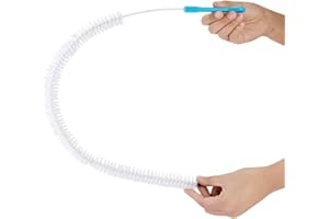 Garosa 71cm Flexible Drain Brush Tube Cleaning Brush Sink Drain Overflow Cleaning Brush Cleaner Kitchen Tool(Blue),Launching 