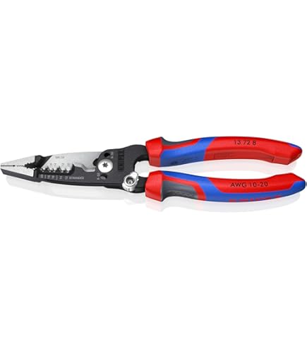 KNIPEX - 95 18 200 SBA Tools - Cable Shears, Twin Cutting Edge