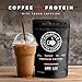 WodFee Protein Coffee | All Natural Whey Protein Coffee With 18G Of Protein Per Serving | No Artificial Sweeteners, NON GMO, KETO Friendly and Gluten Free | 18 Servings