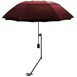 UPF 50+ Beach Umbrella with Adjustable Universal