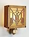 Frank Lloyd Wright Lake Geneva Night Light