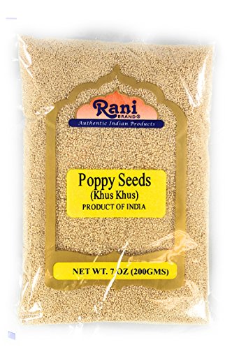 Rani White Poppy Seeds Whole (Khus Khus) Spice 7oz (200g)