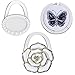 3 Pack Foldable Purse Hook - Folding Handbag Table Hanger